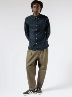 Hot - Blackwatch Button Down Shirt Button-Ups