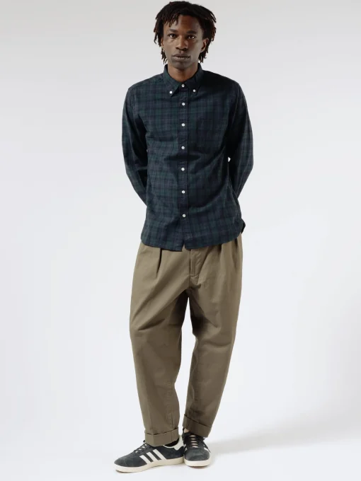 Hot - Blackwatch Button Down Shirt Button-Ups