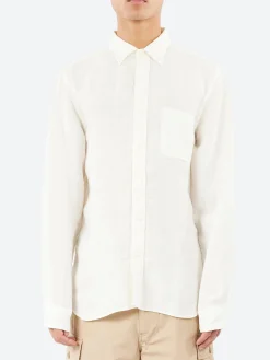 Hot - Button Down Chambray Shirt in Button-Ups