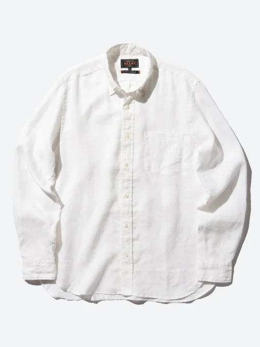 Hot - Button Down Chambray Shirt in Button-Ups