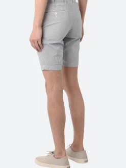 Fashion - Coolmax Ivy Shorts in Blue Stripe Shorts