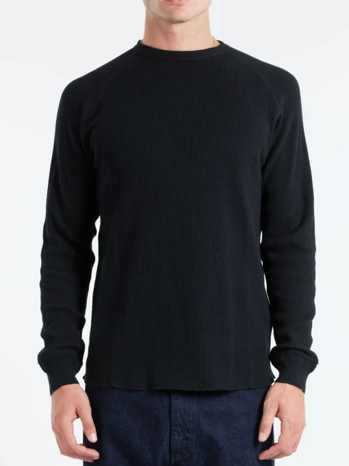 Clearance - Crew Thermal in Black T-Shirts