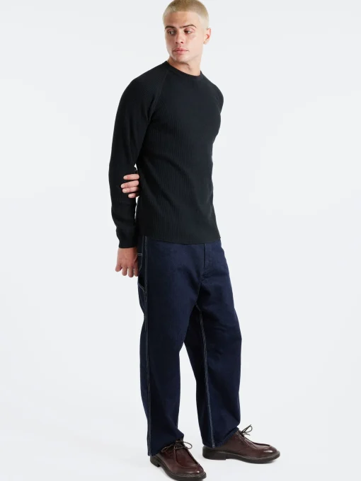 Clearance - Crew Thermal in Black T-Shirts