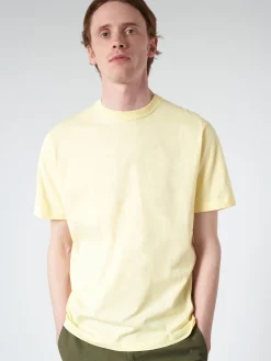 Discount - Crewneck Tee in Yellow T-Shirts