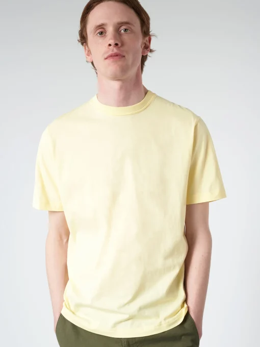 Discount - Crewneck Tee in Yellow T-Shirts