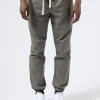 Outlet - Gym Pants Slim Twill in Grey Pants