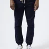 New - Gym Pants Slim Twill in Navy Pants