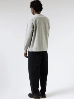 Discount - Long Sleeve Pocket Tee in Heather Grey T-Shirts