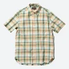 Sale - Madras Button Down Shirt in Mint Green Button-Ups