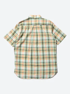 Sale - Madras Button Down Shirt in Mint Green Button-Ups