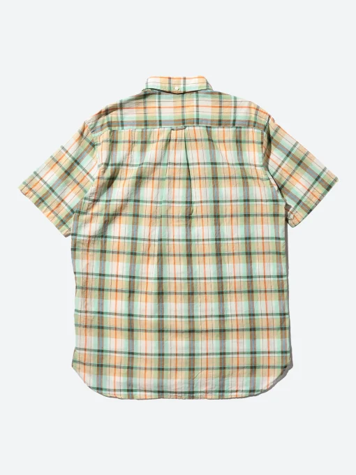 Sale - Madras Button Down Shirt in Mint Green Button-Ups