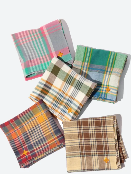 Outlet - Madras Handkerchief in Multi Women Belts