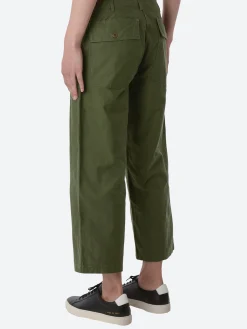 Outlet - Military Utility Trousers in Olive Pants