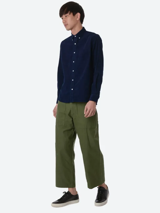 Outlet - Military Utility Trousers in Olive Pants