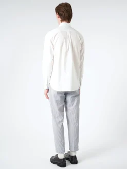 Discount - Peruvian Pima Button Down Shirt in White Button-Ups