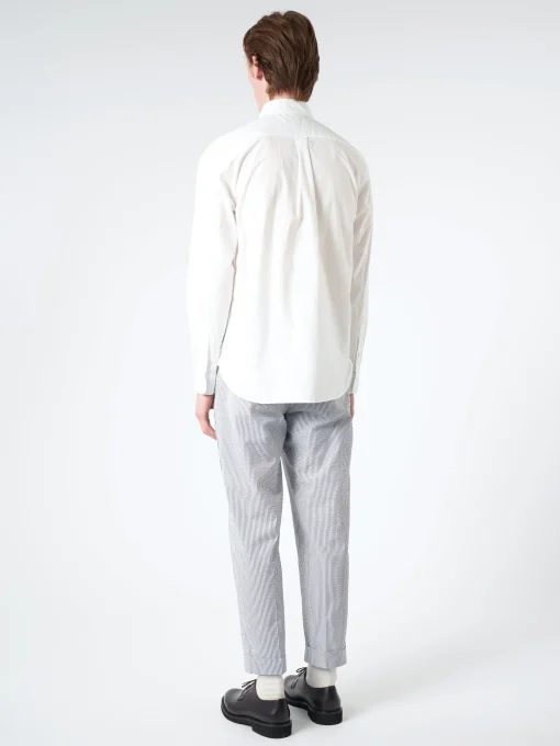Discount - Peruvian Pima Button Down Shirt in White Button-Ups
