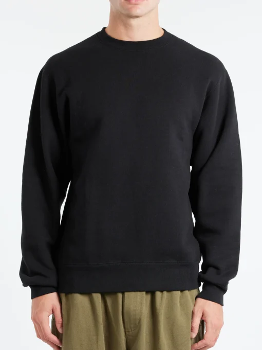 Hot - Raised Back Crewneck Sweatshirt in Sweatshirts