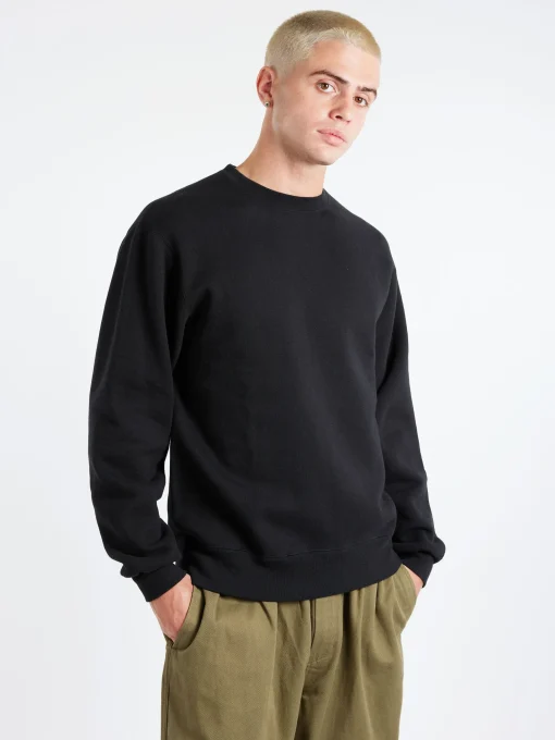 Hot - Raised Back Crewneck Sweatshirt in Sweatshirts