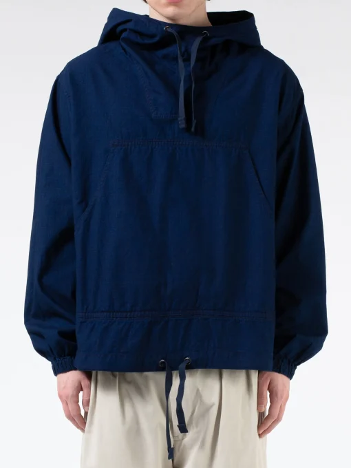 Online - Ripstop Military Smock in Indigo Outerwear
