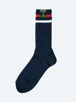 New - Schoolboy Socks in Navy/White Socks