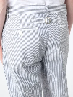 Online - Seersucker Ivy Trousers in Blue Stripe Pants