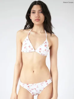 Hot - Boheme Triangle Top in English Rose Women Swimwear