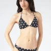 Sale - Boheme Triangle Top in Black Dots Women Swimwear