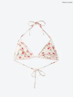Hot - Boheme Triangle Top in English Rose Women Swimwear