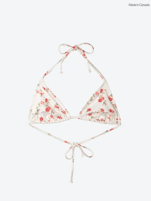 Hot - Boheme Triangle Top in English Rose Women Swimwear