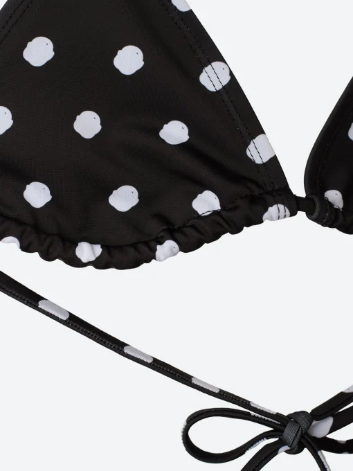 Sale - Boheme Triangle Top in Black Dots Women Swimwear