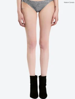 New - Naomi Bottom in Grey Heather Women Swimwear