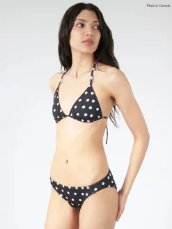 New - Naomi Bottom in Black Dots Women Swimwear