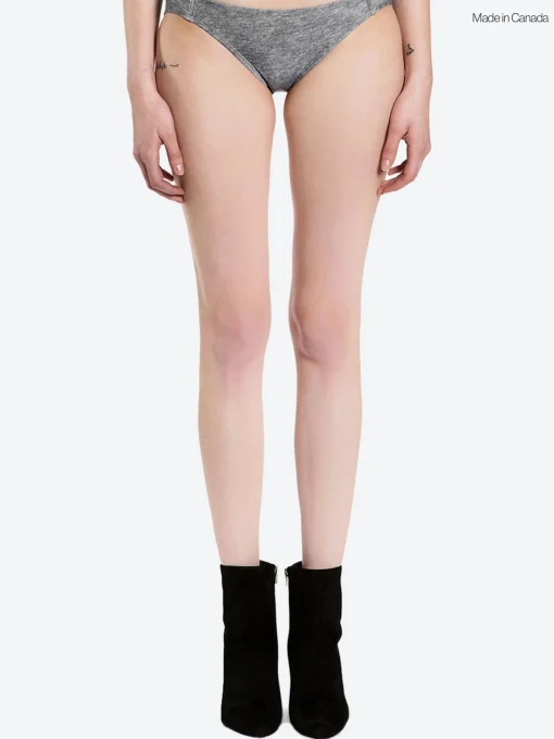 New - Naomi Bottom in Grey Heather Women Swimwear
