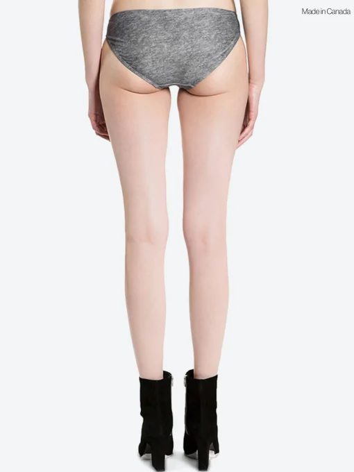 New - Naomi Bottom in Grey Heather Women Swimwear