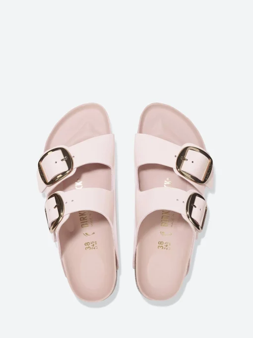 Outlet - Arizona Big Buckle (Narrow) in Light Rose Women Slides | Sandals