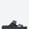 Clearance - Arizona Exquisite in Black Slides | Sandals