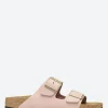 Hot - Arizona Soft Footbed Narrow (Nubuck) in Soft Pink Women Overalls & Jumpsuits | Slides