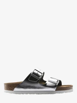 Fashion - Arizona Soft Narrow in Metallic Silver Women Overalls & Jumpsuits | Slides