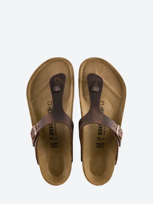 New - Gizeh (Oiled Leather) in Habana Women Overalls & Jumpsuits | Sandals