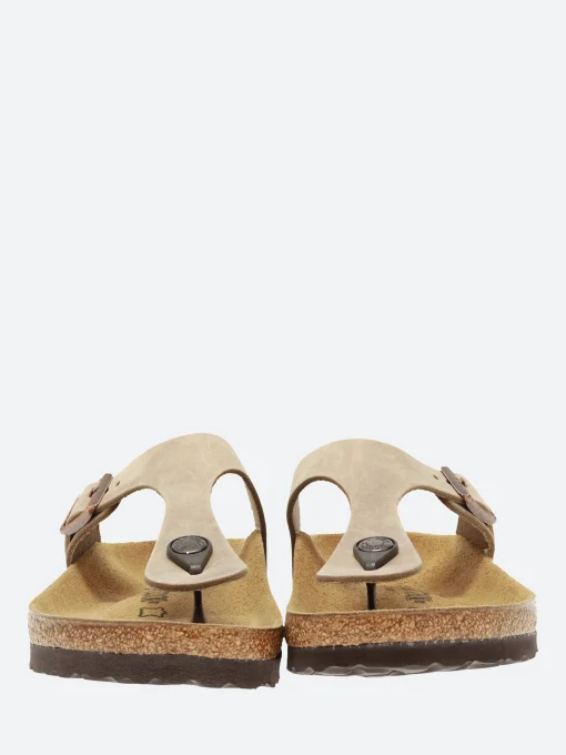 Online - Gizeh (Oiled Leather) in Tobacco Brown Women Overalls & Jumpsuits | Sandals