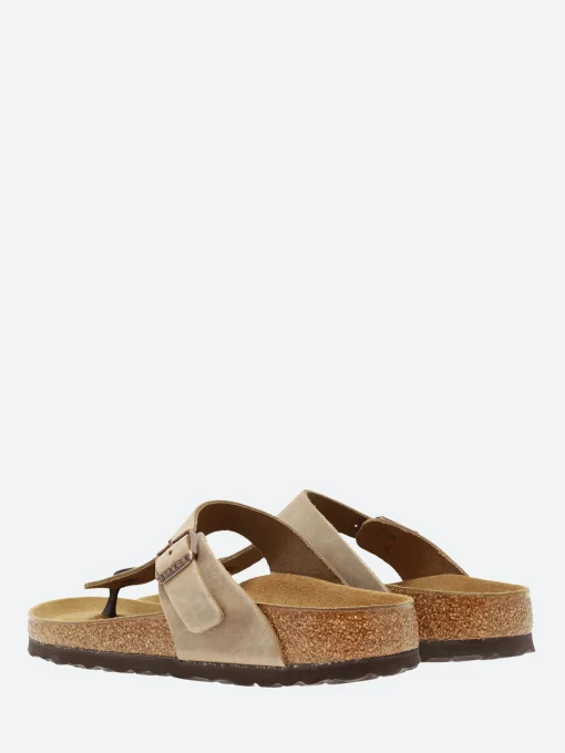 Online - Gizeh (Oiled Leather) in Tobacco Brown Women Overalls & Jumpsuits | Sandals