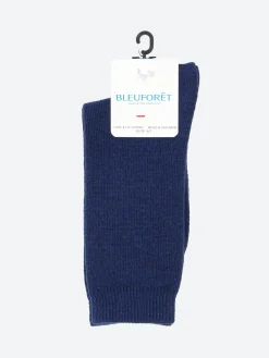 Hot - Cashmere Sock in Admiral Blue Women Socks & Hosiery | Belts