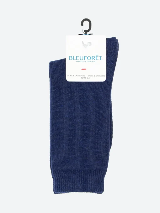 Hot - Cashmere Sock in Admiral Blue Women Socks & Hosiery | Belts