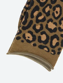 Discount - Fine Wool Leopard Print Socks in Women Socks & Hosiery | Belts