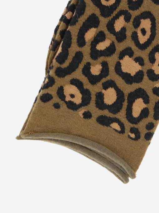 Discount - Fine Wool Leopard Print Socks in Women Socks & Hosiery | Belts