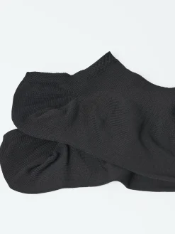 Outlet - Mercerized Cotton Low-Cut Socks in Black Women Socks & Hosiery | Belts