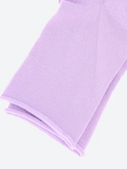 Discount - Velvet Ankle Sock in Deep Crocus Women Socks & Hosiery | Belts
