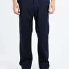 Hot - Cotton Tencel Twill Fatigue Pants in Indigo Pants