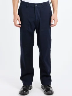 Hot - Cotton Tencel Twill Fatigue Pants in Indigo Pants