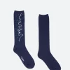 Outlet - Minamo Jacquard Pile Socks in Women Socks & Hosiery | Belts